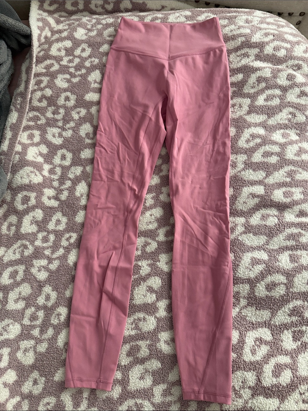 High-Waist Pink Women's Leggings - Everyday Stretch